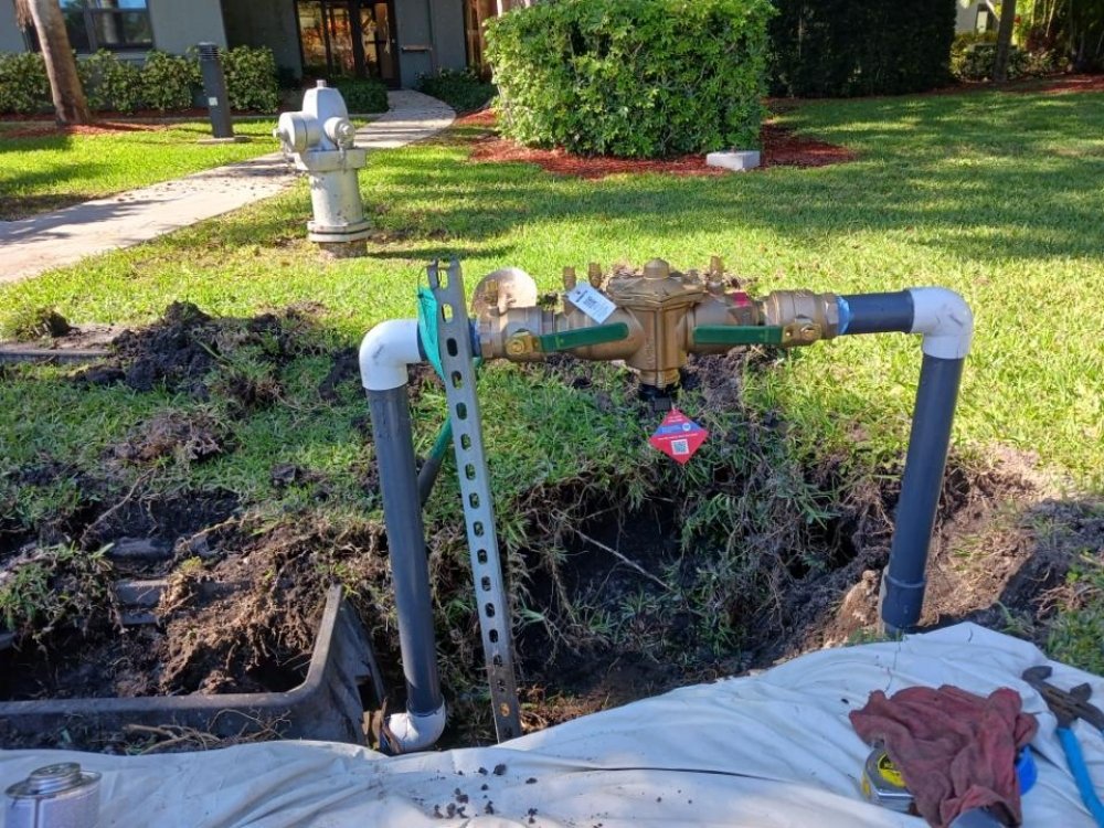 Backflow prevention assembly