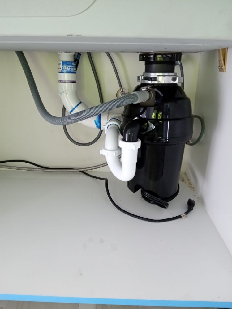 Garbage disposal installation